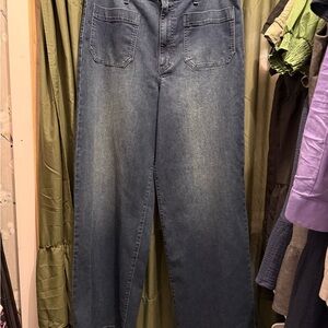 Gloria Vanderbilt Dark Blue Flare Jeans